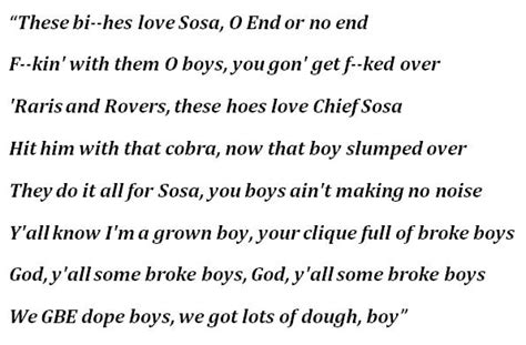 sosa lyrics